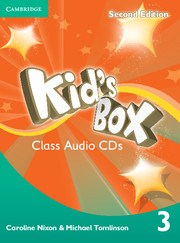 Книги для дітей: Kid's Box Second edition 3 Class Audio CDs (2)