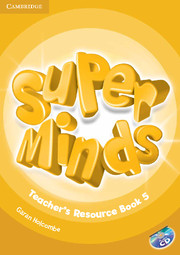 Навчальні книги: Super Minds 5 Teacher's Resource Book with Audio CD