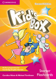 Навчальні книги: Kid's Box Second edition Starter Flashcards (Pack of 78)