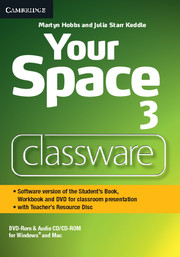 Книги для дітей: Your Space Level 3 Classware DVD-ROM with Teacher's Resource Disc