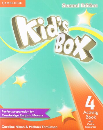 Вивчення іноземних мов: Kid's Box Second edition 4 Activity Book with Online Resources