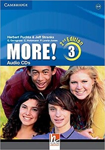 Учебные книги: More! Second edition 3 Audio CDs (3)