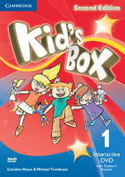 Книги для дітей: Kid's Box Second edition 1 Interactive DVD (NTSC) with Teacher's Booklet