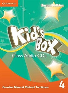 Книги для дітей: Kid's Box Second edition 4 Class Audio CDs (3)