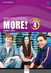 Навчальні книги: More! Second edition 4 Audio CDs (3)