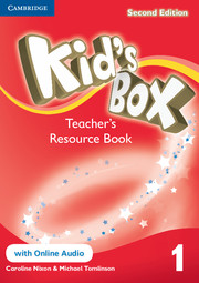 Навчальні книги: Kid's Box Second edition 1 Teacher's Resource Book with Online Audio