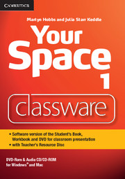 Книги для дітей: Your Space Level 1 Classware DVD-ROM with Teacher's Resource Disc