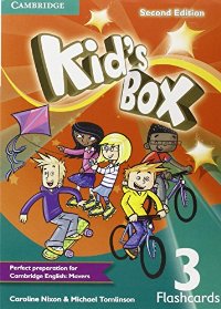 Книги для дітей: Kid's Box Second edition 3 Flashcards (Pack of 109)