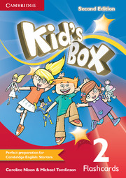 Книги для дітей: Kid's Box Second edition 2 Flashcards (Pack of 103)
