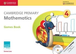 Развивающие книги: Cambridge Primary Mathematics 4 Games Book with CD-ROM