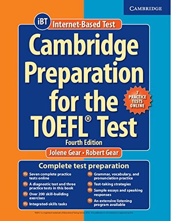 Иностранные языки: Cambridge Preparation TOEFL Test 4th Ed with Online Practice Tests and Audio CDs (8) Pack (978110768