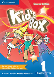 Навчальні книги: Kid's Box Second edition 1 Flashcards (Pack of 96)