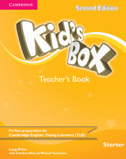 Книги для дітей: Kid's Box Second edition Starter Teacher's Book