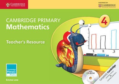 Навчання лічбі та математиці: Cambridge Primary Mathematics 4 Teacher's Resource Book with CD-ROM