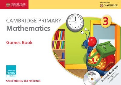 Навчання лічбі та математиці: Cambridge Primary Mathematics 3 Games Book with CD-ROM