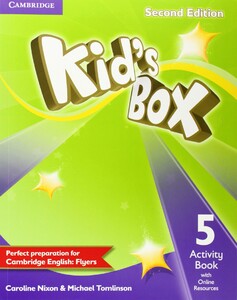 Книги для дітей: Kid's Box Second edition 5 Activity Book with Online Resources