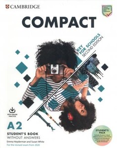 Учебные книги: Compact Key for Schools 2 Ed Student's Pack (Students book w/o answers with Online Practice and Work