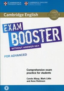 Книги для дорослих: Exam Booster for Advanced without Answer Key with Audio [Cambridge University Press]