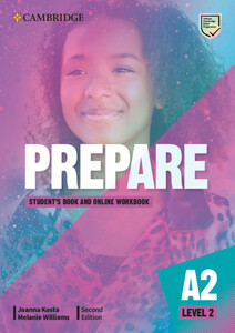 Книги для взрослых: Cambridge English Prepare! 2nd Edition Level 2 Students book with Online Workbook including Companio