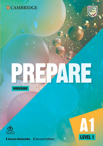 Книги для взрослых: Cambridge English Prepare! 2nd Edition Level 1 Workbook with Downloadable Audio