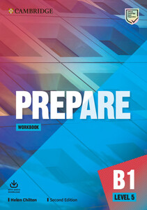 Книги для дорослих: Cambridge English Prepare! 2nd Edition Level 5 Workbook with Downloadable Audio