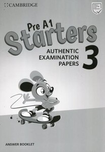 Навчальні книги: Cambridge English Starters 3 for Revised Exam from 2018 Answer Booklet