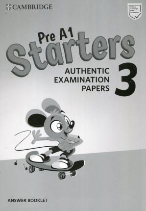 Вивчення іноземних мов: Cambridge English Starters 3 for Revised Exam from 2018 Answer Booklet