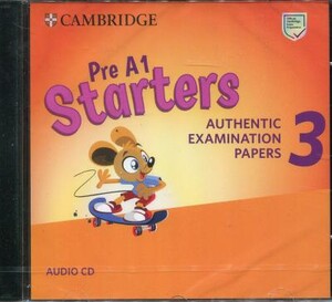 Навчальні книги: Cambridge English Starters 3 for Revised Exam from 2018 Audio CD