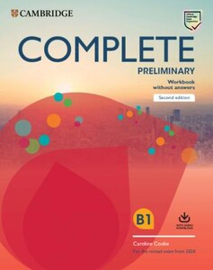 Іноземні мови: Complete Preliminary 2 Ed Workbook w/o Answers with Audio Download [Cambridge University Press]