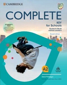 Complete Key for Schools 2 Ed Student Pack (SB w/o answers with Online Practice and WB w/o answers)