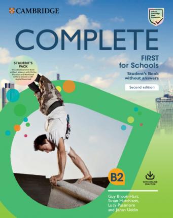 Иностранные языки: Complete First for Schools 2 Ed Student's Pack (Students book w/o Answers with Online Practice and W