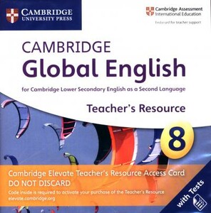 Изучение иностранных языков: Cambridge Global English 8 Cambridge Elevate Teacher's Resource Access Card