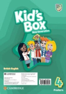 Підбірка книг: Kid's Box New Generation Level 4 Posters (8)