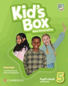 Книги для дітей: Kid's Box New Generation 5 Pupil's Book with eBook