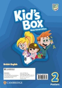 Підбірка книг: Kid's Box New Generation Level 2 Posters (12)