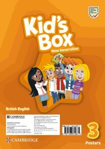 Книги для дітей: Kid's Box New Generation Level 3 Posters (8)