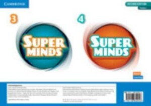 Навчальні книги: Super Minds 2nd Edition Level 3-4 Posters British English (10)