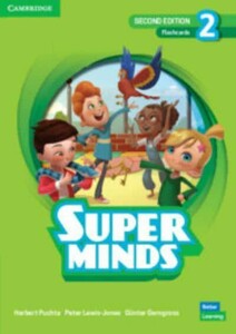 Книги для дітей: Super Minds 2nd Edition Level 2 Flashcards British English (pack of 214)