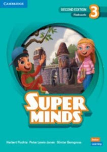 Книги для дітей: Super Minds 2nd Edition Level 3 Flashcards British English (pack of 168)