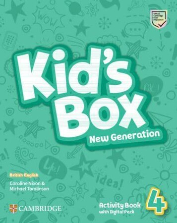 Изучение иностранных языков: Kid's Box New Generation 4 Activity Book with Digital Pack