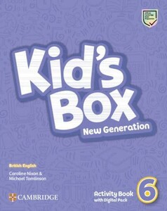 Книги для детей: Kid's Box New Generation 6 Activity Book with Digital Pack