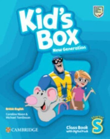 Вивчення іноземних мов: Kid's Box New Generation Starter Class Book with Digital Pack