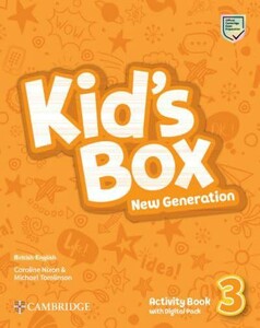 Книги для детей: Kid's Box New Generation 3 Activity Book with Digital Pack