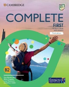 Книги для дорослих: Complete First Student's Book with answers 3rd edition [Cambridge University Press]
