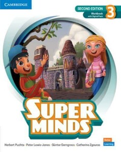 Книги для детей: Super Minds 2nd Edition 3 Workbook with Digital Pack British English