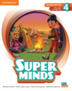 Книги для дітей: Super Minds 2nd Edition 4 Workbook with Digital Pack British English