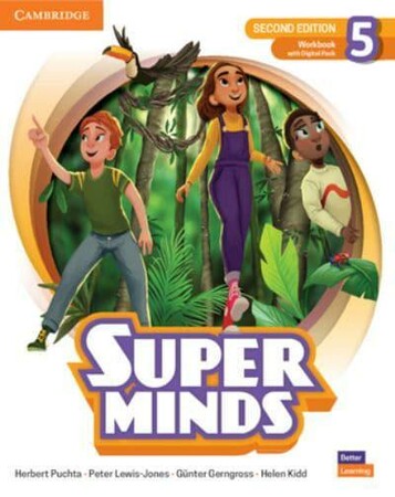 Изучение иностранных языков: Super Minds 2nd Edition 5 Workbook with Digital Pack British English
