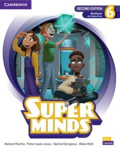 Книги для детей: Super Minds 2nd Edition 6 Workbook with Digital Pack British English