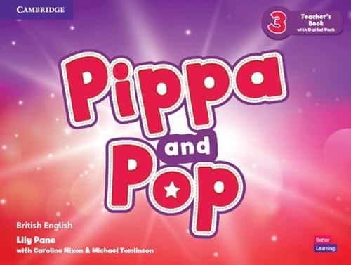 Вивчення іноземних мов: Pippa and Pop 3 Teacher's Book with Digital Pack British English [Cambridge University Press]