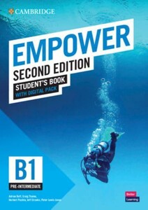 Іноземні мови: Cambridge English Empower 2nd Edition B1 Pre-Intermediate Student's book with Digital Pack